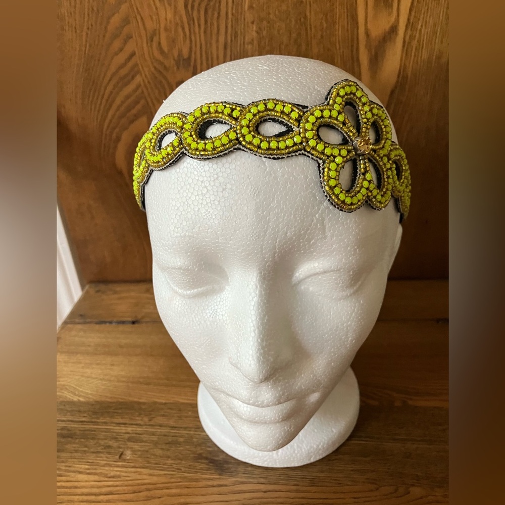 WWOT Pink Pewter beaded headband